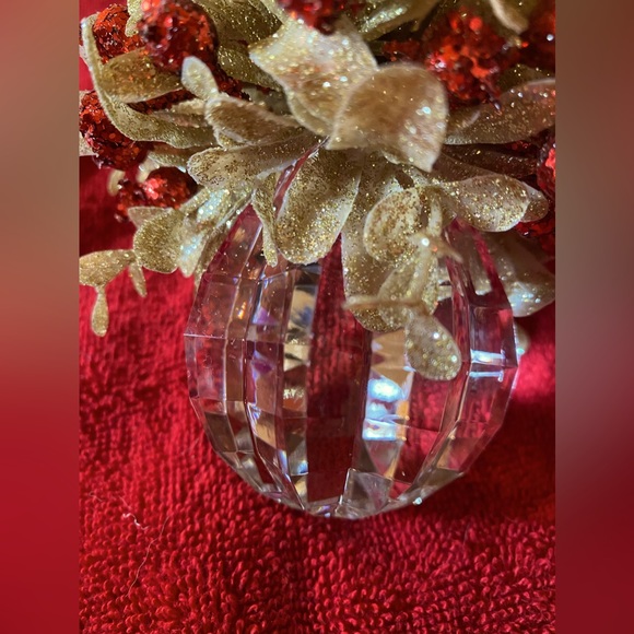 Chrystal Kissing Ball by RAZ - Picture 2 of 6